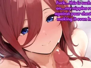 Miku Nakano's Intense Titjob - The Quintessential Quintuplets