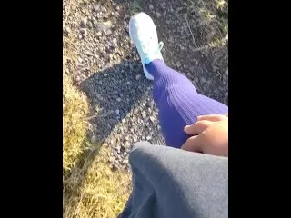 Japanese Female Masturbates Outdoor Onanism ♥️ Intensifies, Ends in Ecstasy