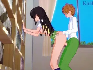 Intense Library Sex: Yui Kotegawa, Rito Yuki - To Love Ru Hentai