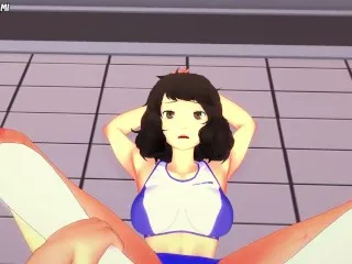 Kawakami's Intense Footjob Training - Persona 5 POV Hentai