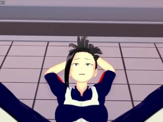 Momo Yaoyorozu Footjob Training - My Hero Academia Hentai POV