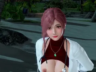 Sayuri's Birthday: Nude Venus Wellness Outfit Fanservice in Dead or Alive