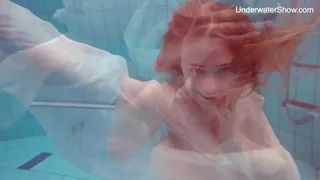 Nude Russian Babe's Pool Swim Sessions