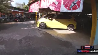 Thai Teen GF Blowjob Fun-Filled Day POV
