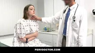 Doctor Helps Everly Haze with Intense Back Massage