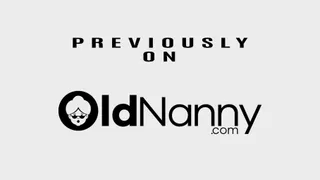 Claire Knight's Big Pussy Licking Scene at OLDNANNY