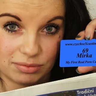 Mirka's Debut Porn Casting