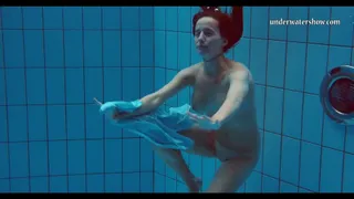 Chehova Strips, Nude Swim Tease - Pool Scene