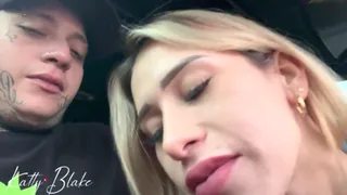 Car Blowjob - Intense Action