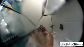 Kirsten's Hot Underwater Shower Orgy