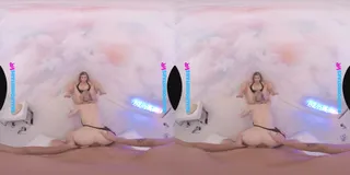 VR Threesome with Bubble Butt Babes & Huge Cock