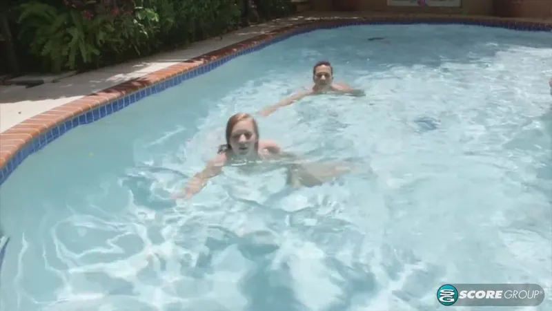 Charli Maverick's Wild Pool Orgy