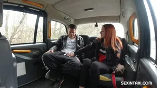 Passionate Taxi Backseat Fucking