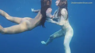 Naked Swimmers Ocean - Hot Porn Scene