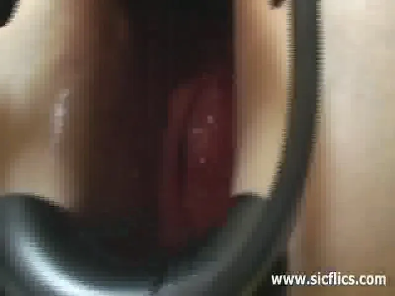 Gaping Asian Anal with Speculum