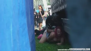 Czech Snooper - Outdoor Sex @ Concert: Wild