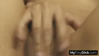Asian Star Fingers & Blows Small Dick