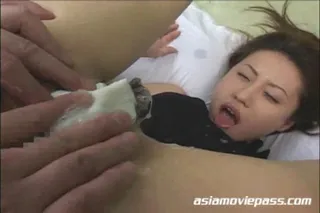 Asian Beauty's Explosive Bukkake Facial - Cum-Filled Orgasm