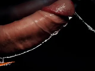 Stranger's Sloppy Cum Blowjob