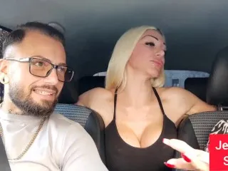 Jennyfer Stone's Big Boobs, Ass Car Show