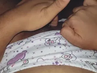 Whore twists fingering wet cunt