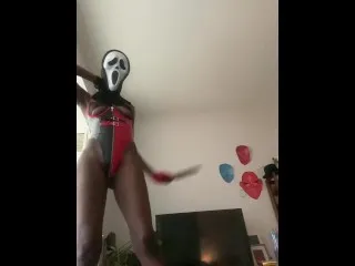 Harley Quin vs Ghost Face: Intense Porn Snippet