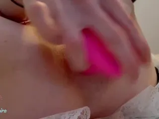 Lana Amira's Gaped, Wrecked Ass with Pink Dildo