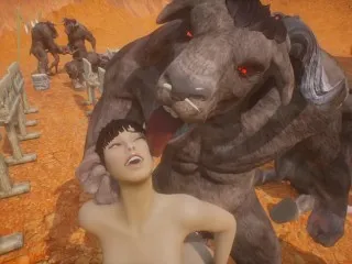 Minotaur Harem Wild Orgy