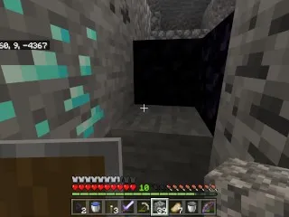 Boys Minecraft Shaft Exploring Ep16