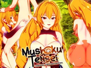 Mushoku Tensei 3D Uncensored: Elinalise Drago Road Hentai