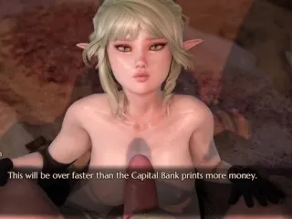 High Elf Girl Chokes on Big Dick - Goblin Layer Gameplay #14