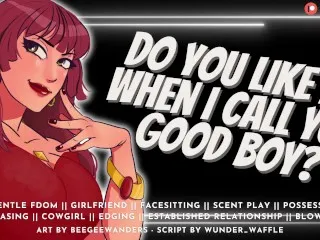 Audio Roleplay: MommyDomme Takes Control - Sucks & Fucks Good Boy