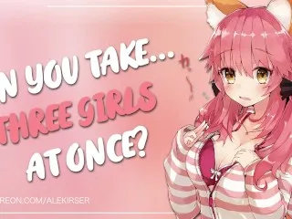 Cute Puppy Girl Orgies with ASMR Audio