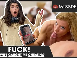 Caught Cheating: Wife Revenge Sex with Affair (Lara De Santis, Elisabetta Zaffiro)