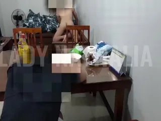 Filipina Wife Fucks Co-worker While Husband Unaware