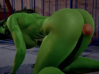 Anal Futa Supergirl vs She-Hulk