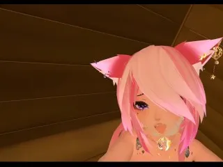 Nora Loses Virginity - Intense Long Distance Sex VRChat Lovense