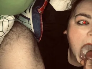 Cum in Mouth Intense Orgasm