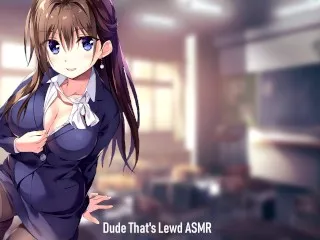 Hot Teacher Gives Hard F, Receives Big Thrust (ASMR)